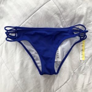 Navy blue bikini bottom